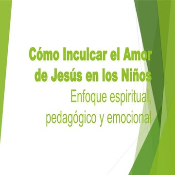 Cómo Inculcar el Amor de Jesús en los niños.pptx