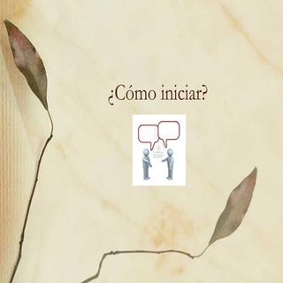 Cómo iniciar