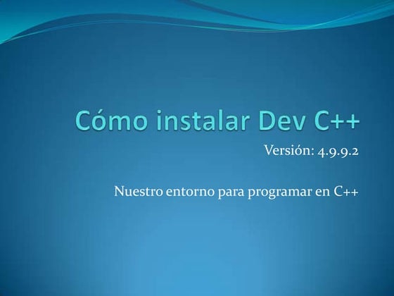 Manual del dev c++ | PDF
