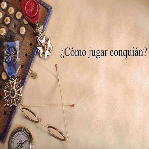 Cómo jugar conquián