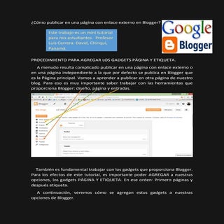 Cómo publicar en una página con enl...