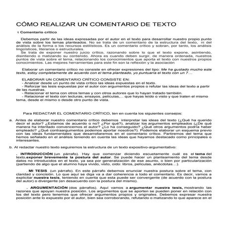 como-hacer-un-comentario-de-texto-lengua-castellana-y-literatura