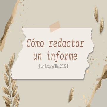 Cómo redactar un informe.pdf