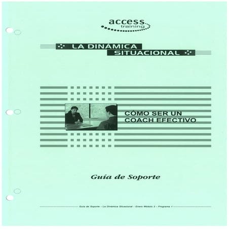 Cómo ser un coach efectivo   manual