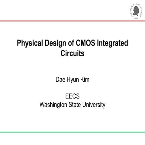 Basics of CMOS integrated circuits described