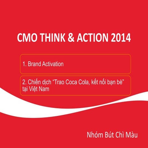Case Kết nối lan tỏa của Coca Cola tại Việt Nam