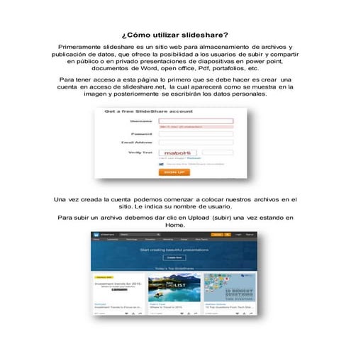 Cómo utilizar slideshare