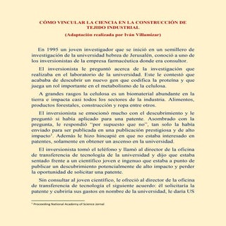 Cómo vincular la ciencia en la cons...