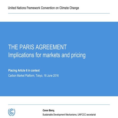 Introduction to the Paris Agreement | PPTX