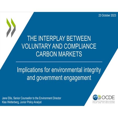 8th Strategic Dialogue of the CMP - Jane Ellis, OECD