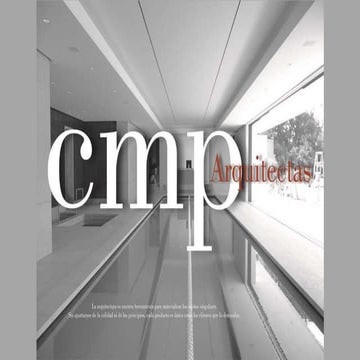 Cmp arquitectas presentación