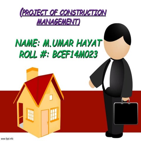Construction Management Project