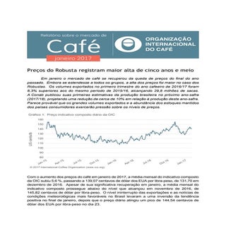 Relatório sobre o mercado de café d...