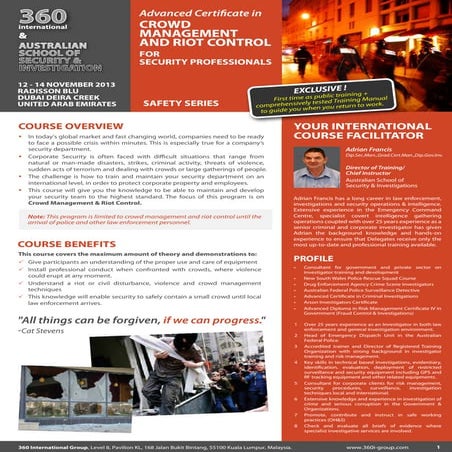 Crowd management | PDF
