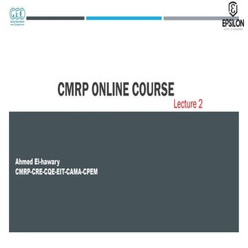 certified maintenance reliability program