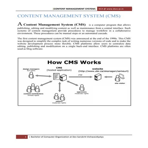 Cms | PDF
