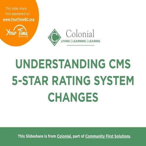 Understanding the CMS 5-star rating