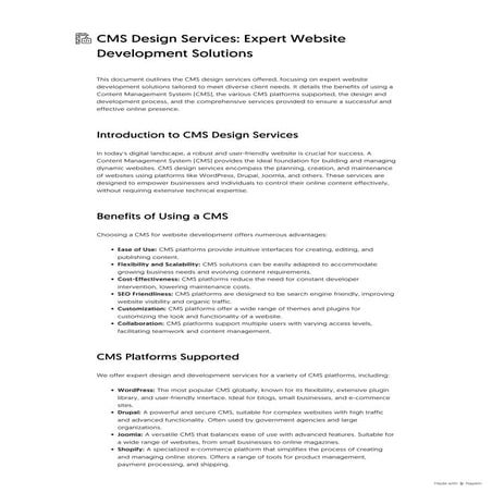 CMS Design Services_ Expert Website Development Solutions.pdf