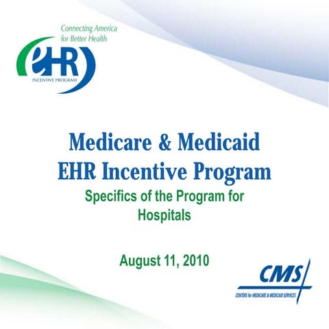 Cms+ehr incentive program_hospital_training_final[1]