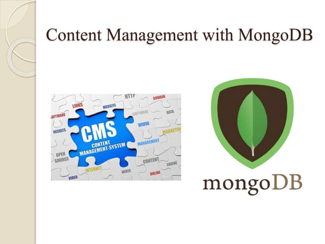 CMS Mongo DB