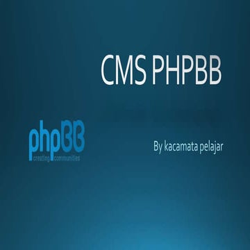 Cms phpbb