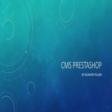 Cms prestashop