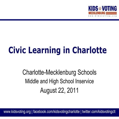 Workshops - CMS Secondary Teachers