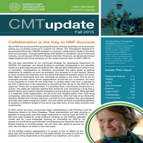 CMT update 2014 fall