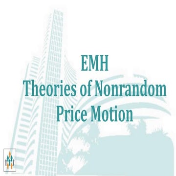 Theories of nonrandom price motion