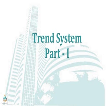 Cmt learning objective 4   trend system part i