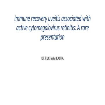 CMV RETINITS.pptx