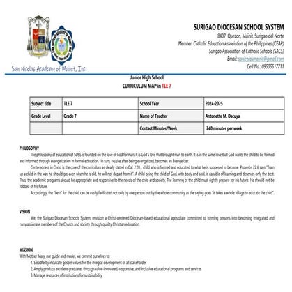 CAREER AND TECHNICAL EDUCATION TEACHER GUIDE GRADE 7 visual data 5