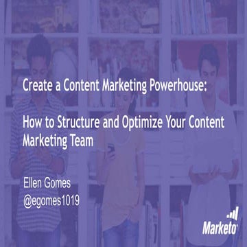 Create a Content Powerhouse: How to Structure and Optimize Your Content Marke...