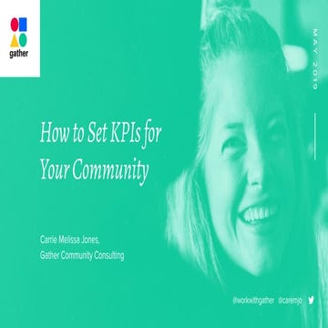 How to Set Meaningful KPIs For Your Community 