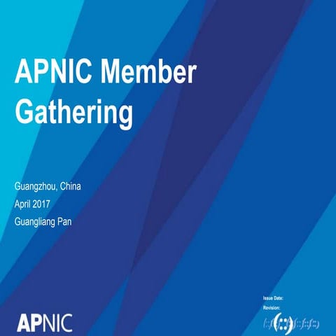 APNIC Member Gathering, China