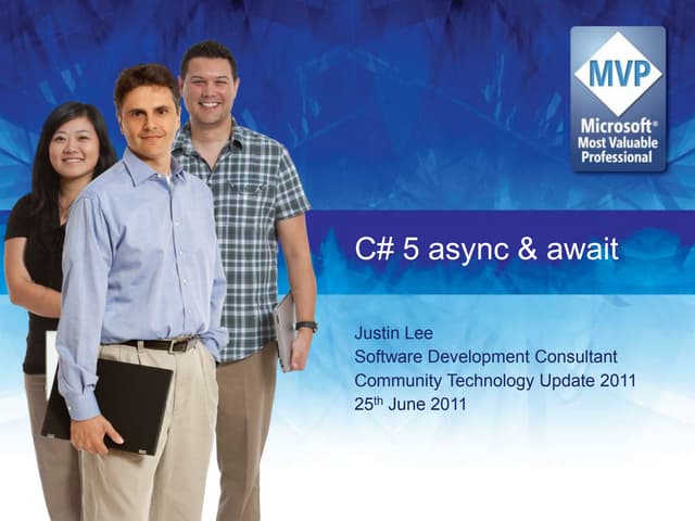 CTU June 2011 - C# 5.0 - ASYNC & Await