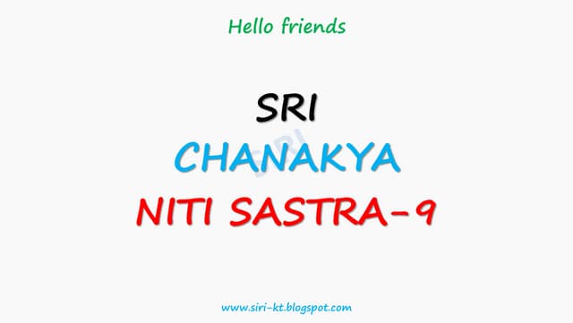 chanakya neeti