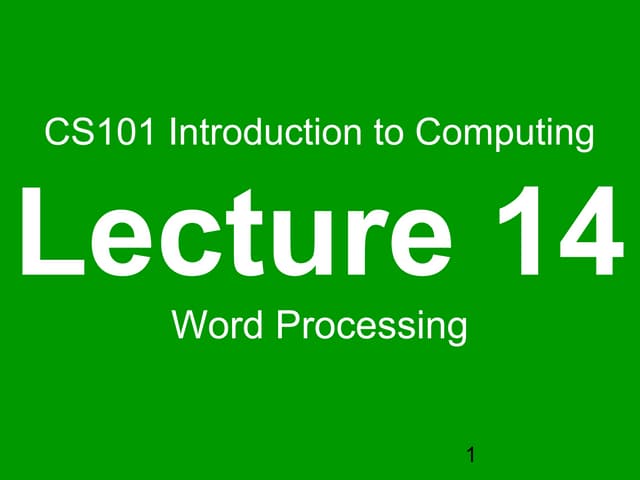 Word processing-dtp