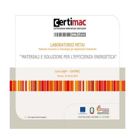 Contributo dell'Involucro nel Deep Energy Retrofit degli edifici esistenti