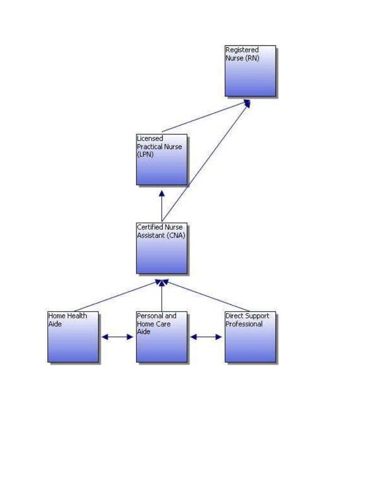 cna career ladder example