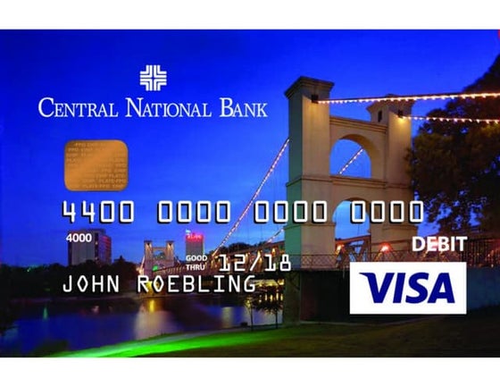 Central National Bank Debit Card Images | PPT
