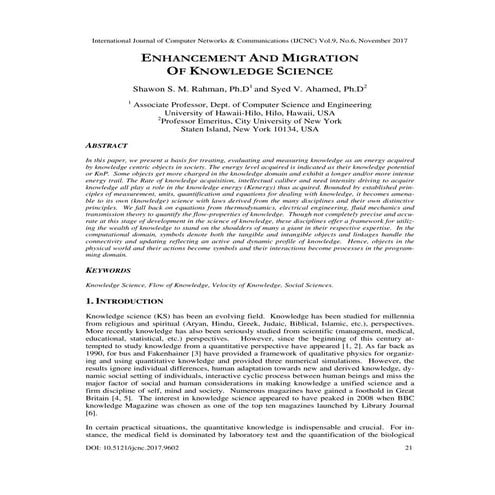 Guide to Knowledge-based Physics of the Universe | PDF