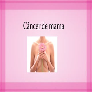 Cáncer de mama
