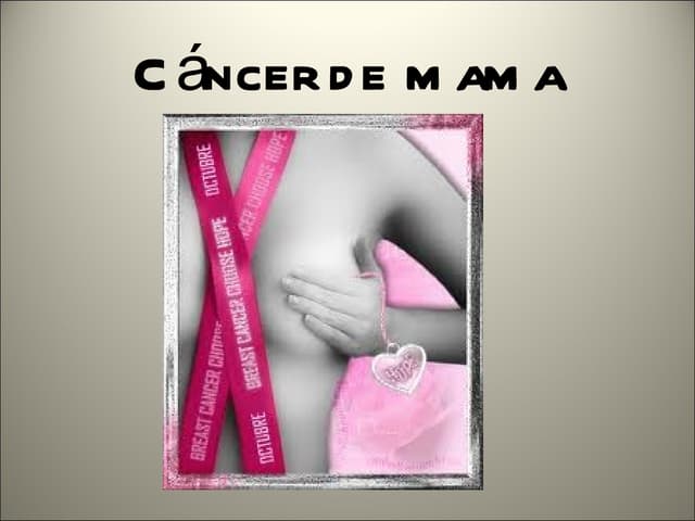 Cáncer de mama  vicky y mauricio