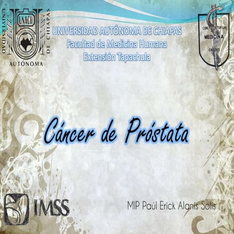 Cáncer de próstata (para pacientes)