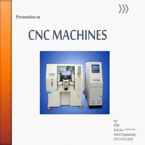 Cnc Machine | PPT
