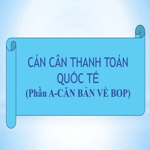 Căn bản về BOP