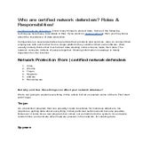 Certified network defenders | PDF