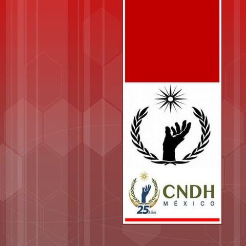 La Comisión Nacional de los Derechos Humanos(CNDH) | PPTX