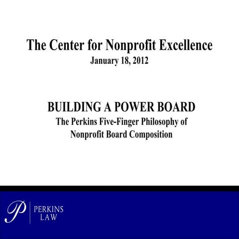 Tips for Nonprofit Directors and Officers